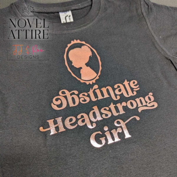 "Obstinate Headstrong Girl" Youth T-Shirt - Image 5