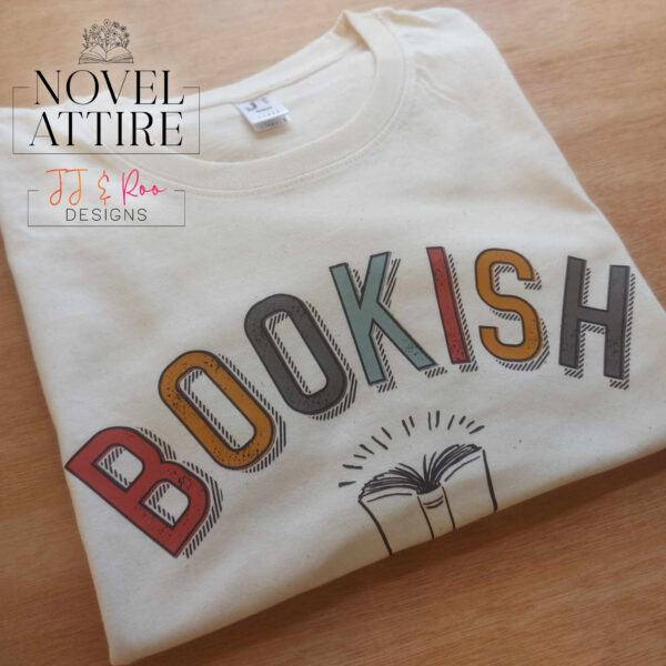 "Bookish" Retro Distressed Graphic T-Shirt