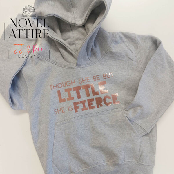 "Though She Be But Little She Is Fierce" Child's Hoodie